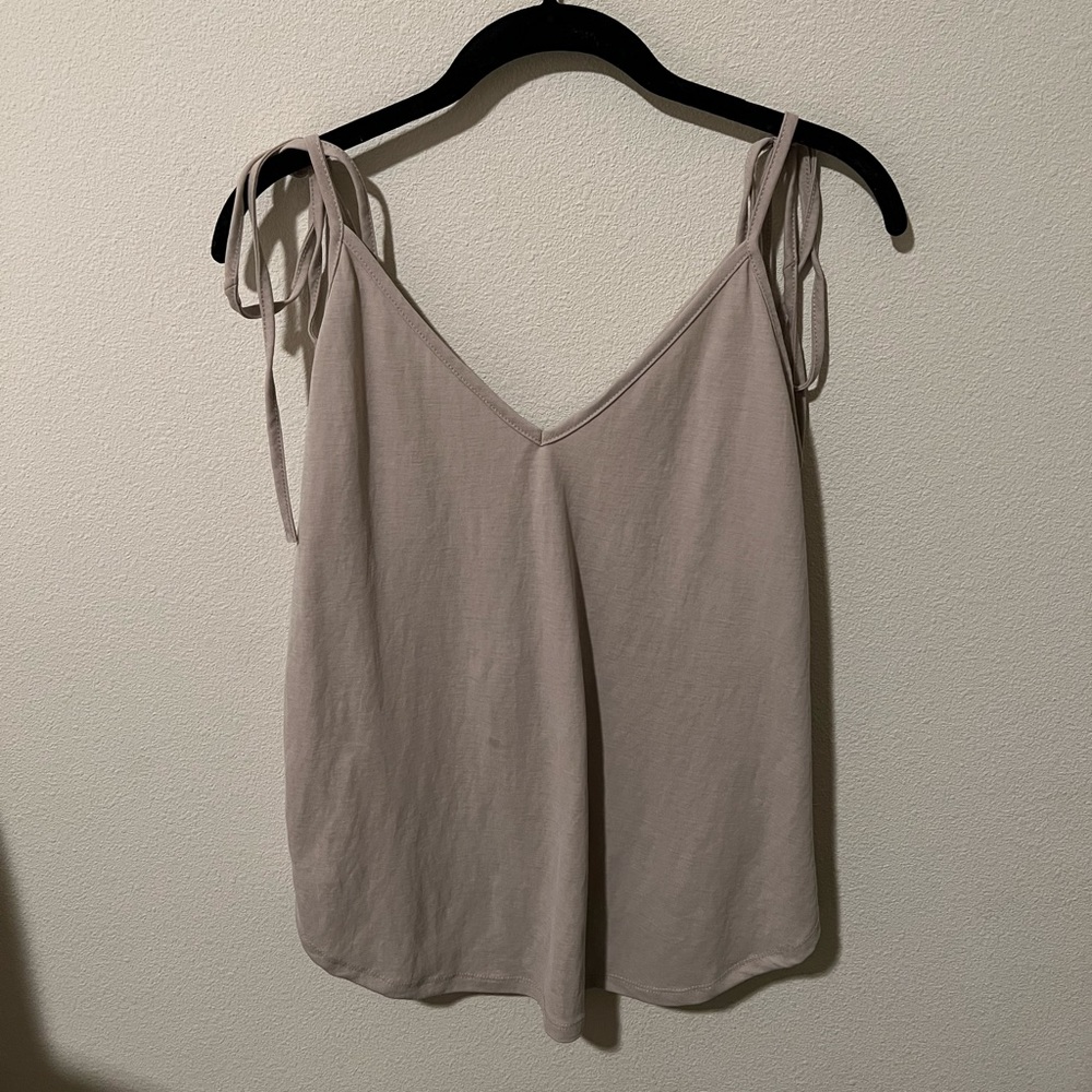 Tie sleeve camisole